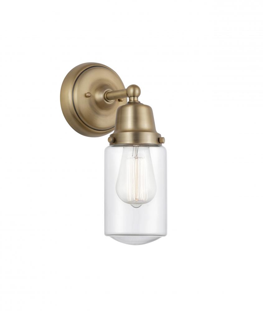 Dover - 1 Light - 5 inch - Brushed Brass - Sconce