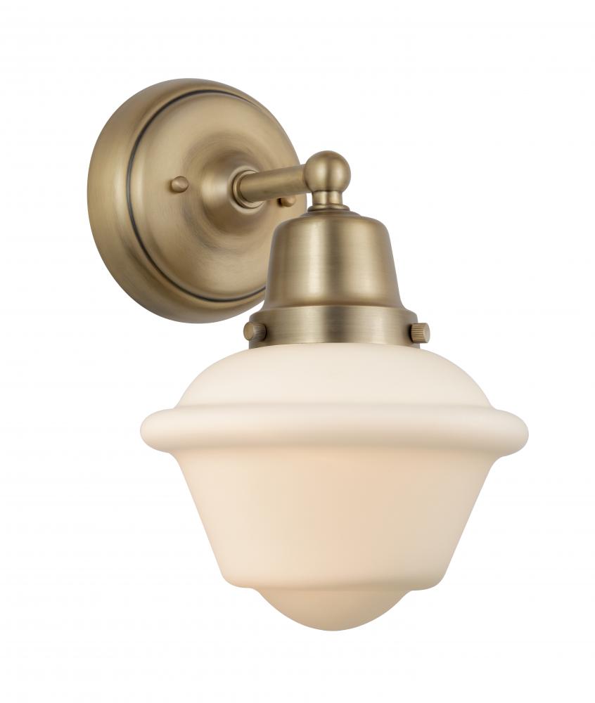 Oxford - 1 Light - 8 inch - Brushed Brass - Sconce