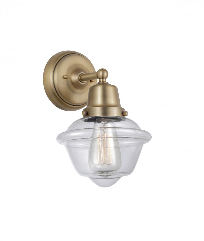 Oxford - 1 Light - 8 inch - Brushed Brass - Sconce