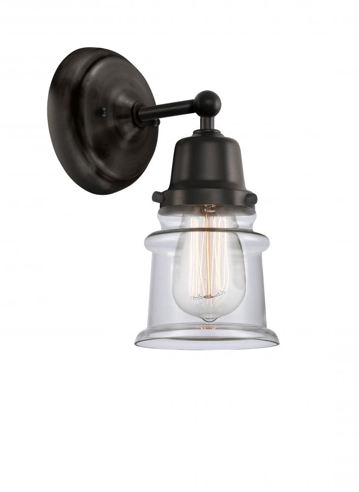 Canton - 1 Light - 5 inch - Matte Black - Sconce