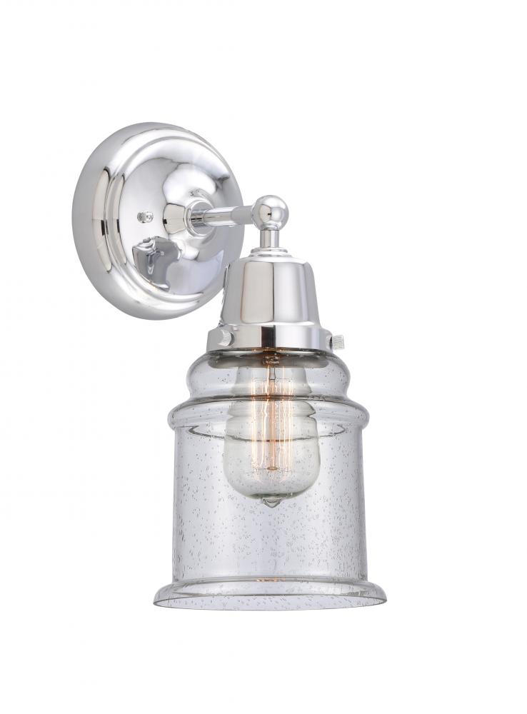 Canton - 1 Light - 6 inch - Polished Chrome - Sconce