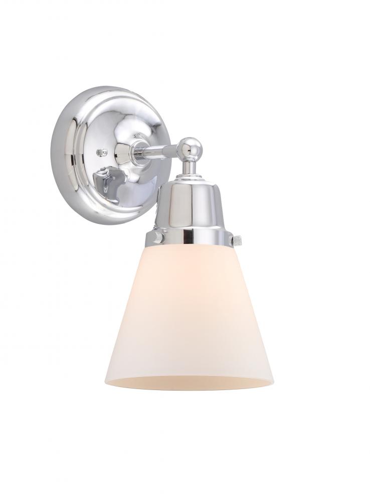 Cone - 1 Light - 6 inch - Polished Chrome - Sconce