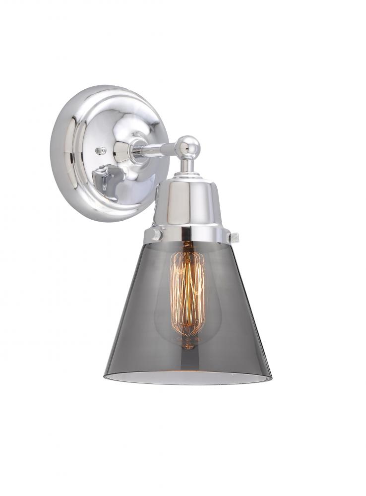 Cone - 1 Light - 6 inch - Polished Chrome - Sconce