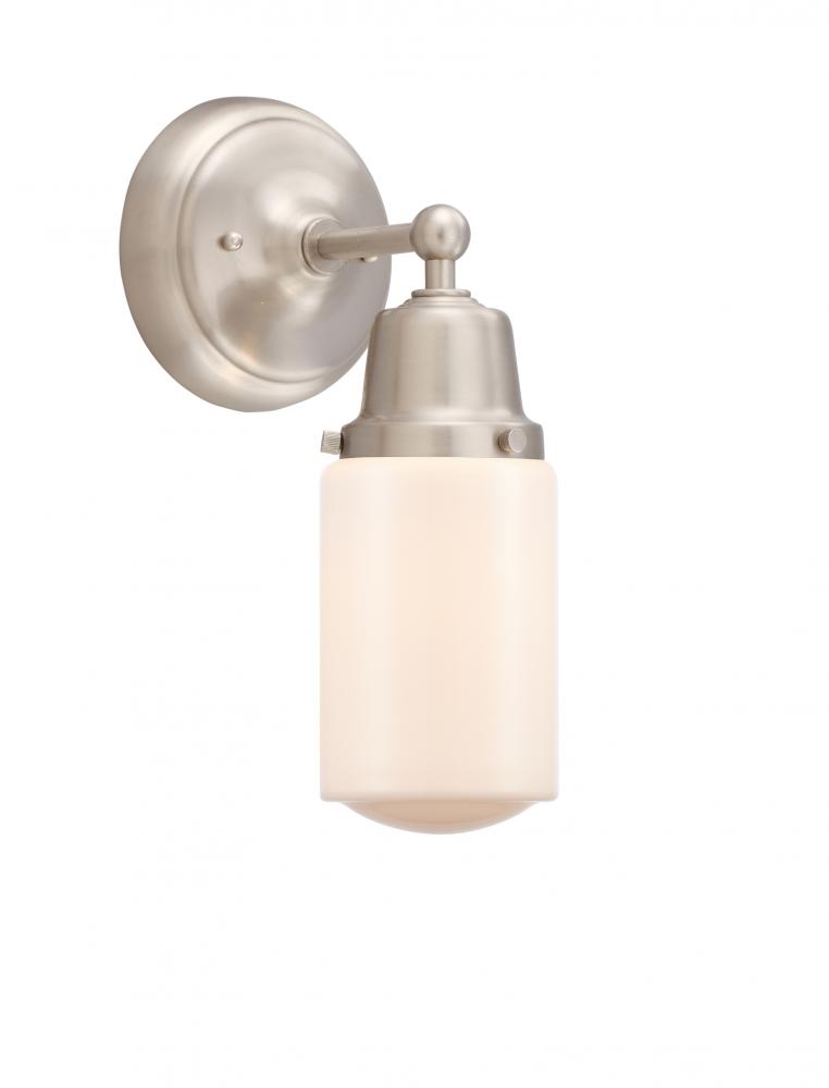 Dover - 1 Light - 5 inch - Brushed Satin Nickel - Sconce