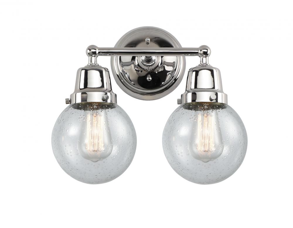 Beacon - 2 Light - 14 inch - Polished Chrome - Bath Vanity Light