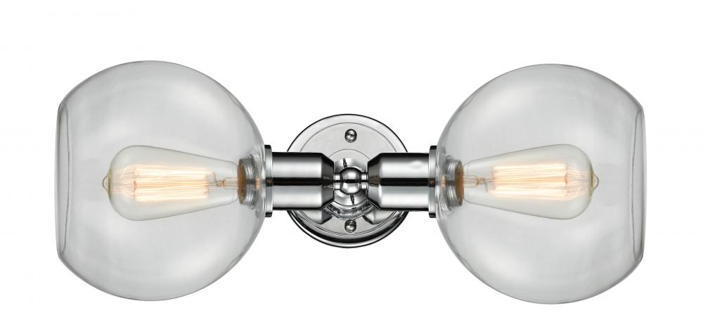 Sphere - 2 Light - 21 inch - Polished Chrome - Bath Vanity Light