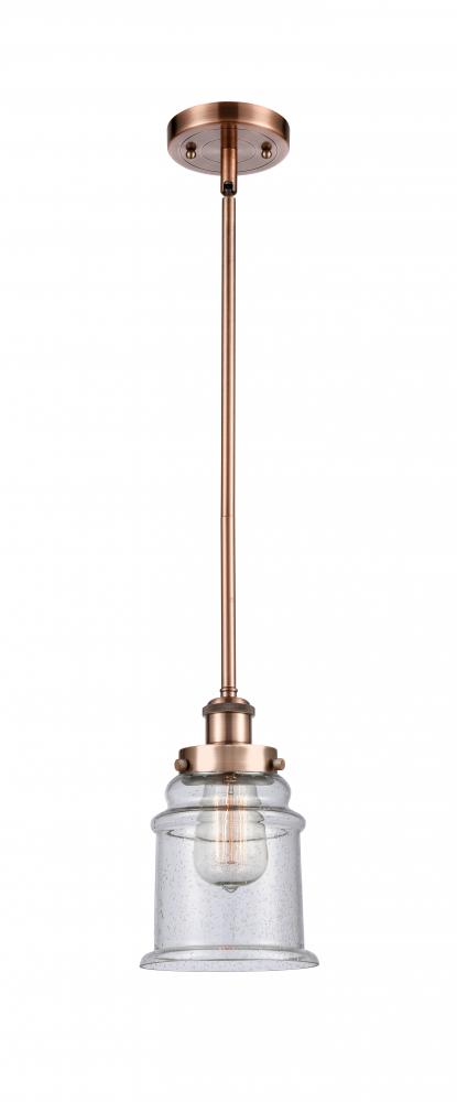 Canton - 1 Light - 6 inch - Antique Copper - Mini Pendant