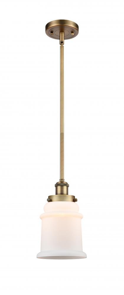 Canton - 1 Light - 6 inch - Brushed Brass - Mini Pendant