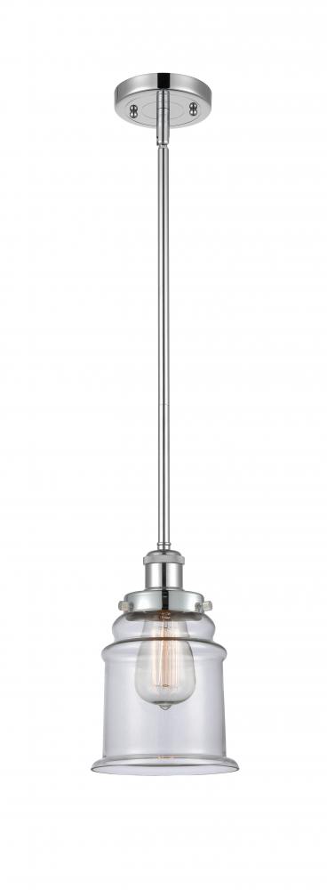 Canton - 1 Light - 6 inch - Polished Chrome - Mini Pendant