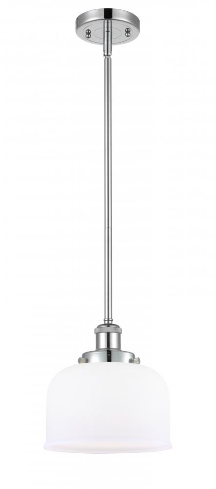 Bell - 1 Light - 8 inch - Polished Chrome - Mini Pendant