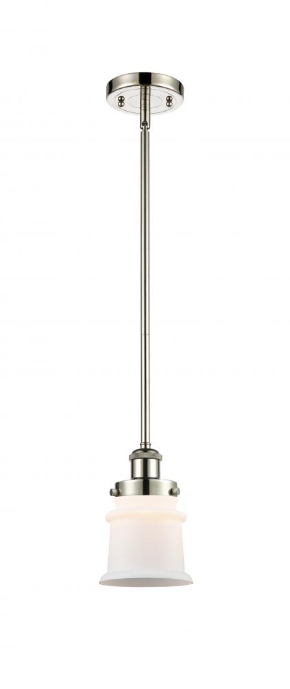 Canton - 1 Light - 6 inch - Polished Nickel - Mini Pendant