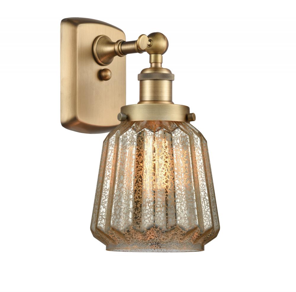 Chatham - 1 Light - 6 inch - Brushed Brass - Sconce