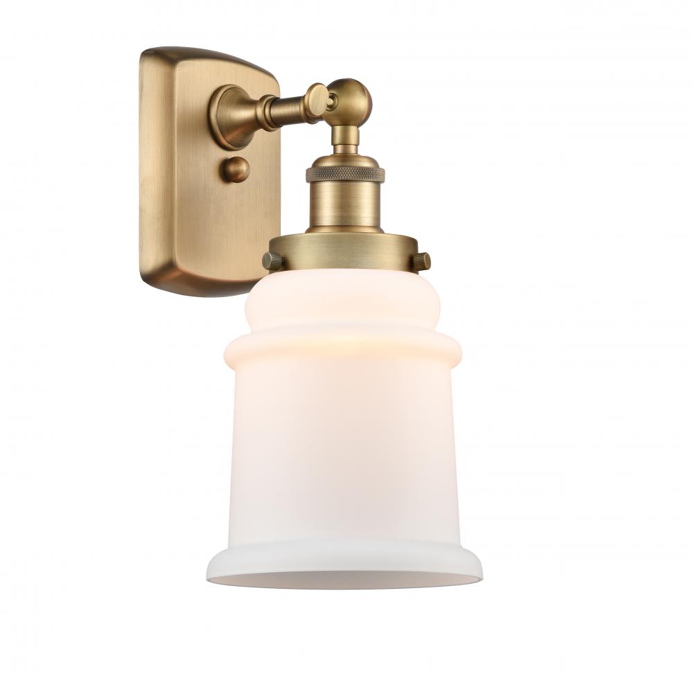 Canton - 1 Light - 6 inch - Brushed Brass - Sconce