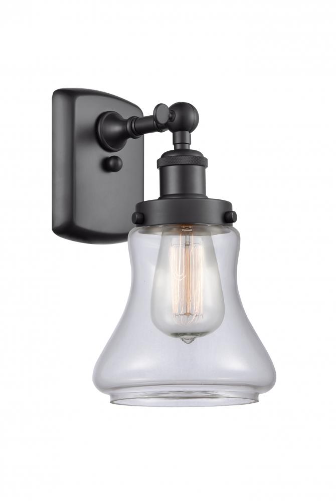 Bellmont - 1 Light - 6 inch - Matte Black - Sconce