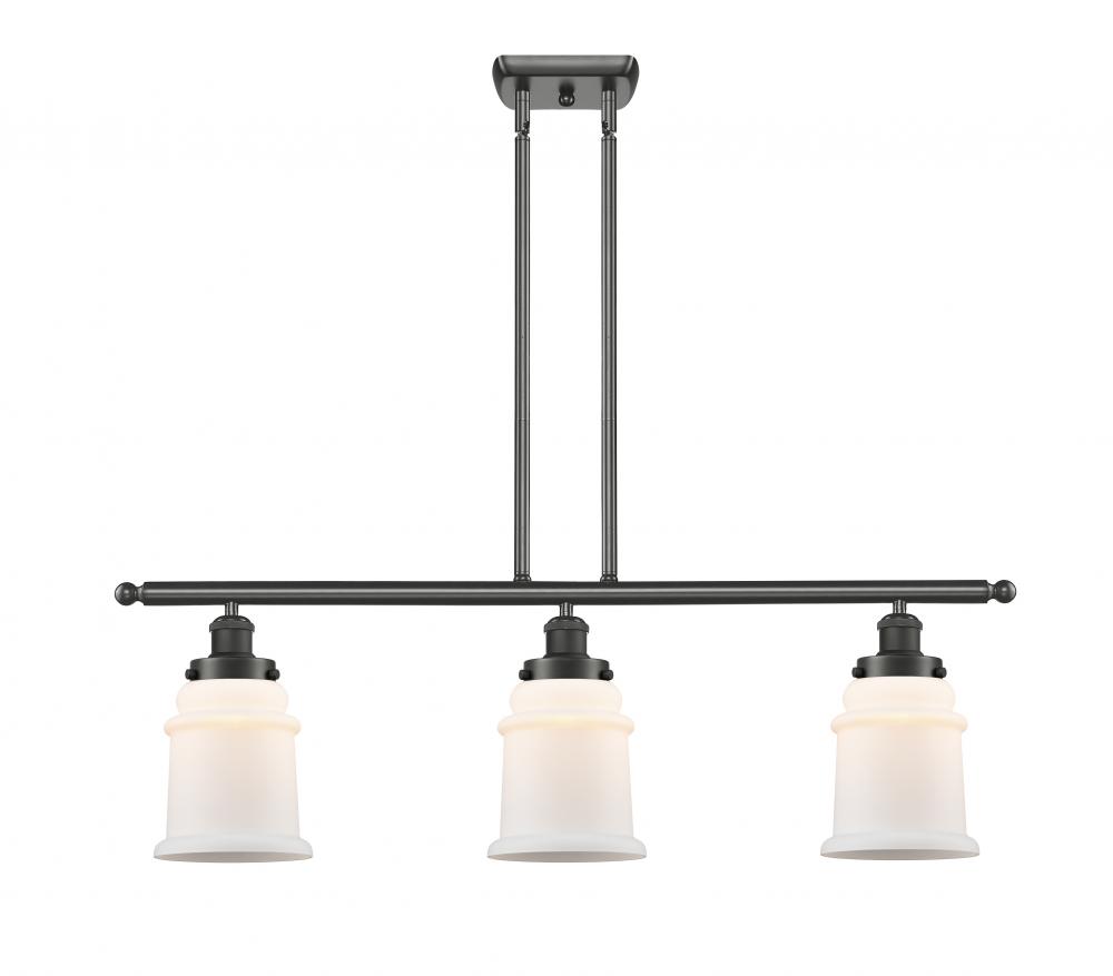 Canton - 3 Light - 36 inch - Oil Rubbed Bronze - Stem Hung - Island Light