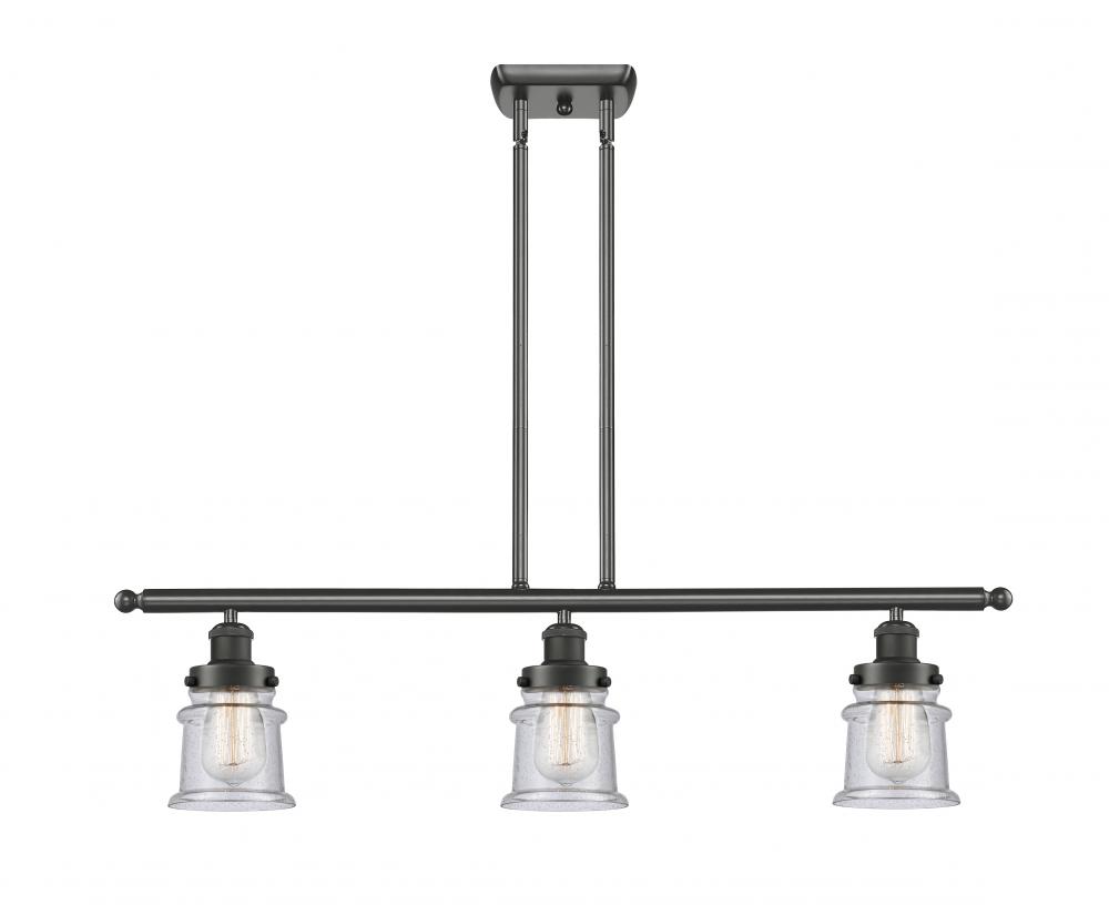 Canton - 3 Light - 36 inch - Oil Rubbed Bronze - Stem Hung - Island Light