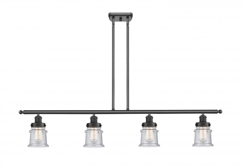 Canton - 4 Light - 48 inch - Matte Black - Stem Hung - Island Light