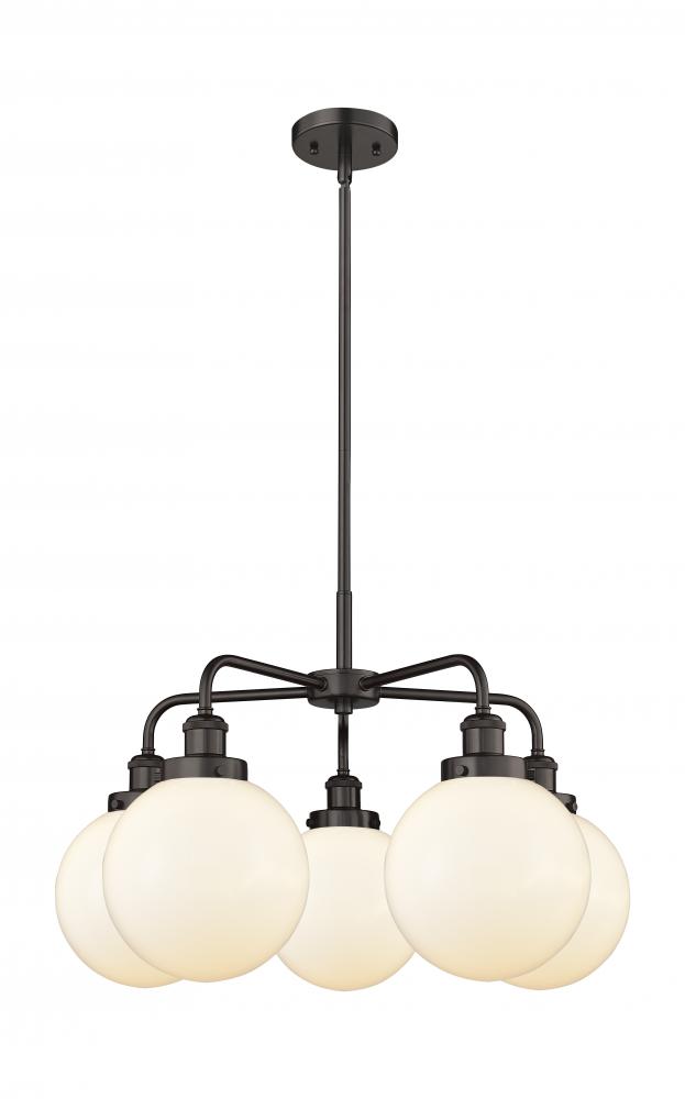 Beacon - 5 Light - 27 inch - Oil Rubbed Bronze - Chandelier