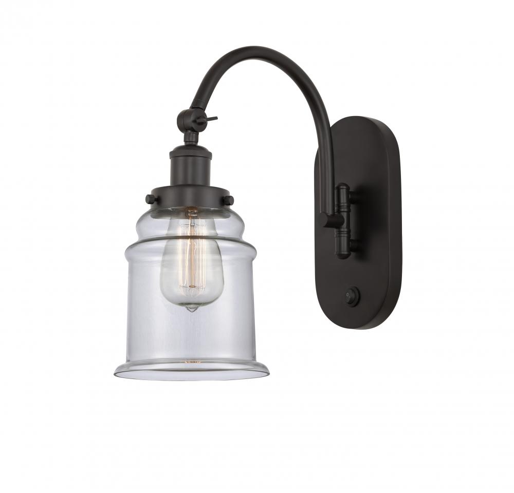 Canton - 1 Light - 7 inch - Oil Rubbed Bronze - Sconce