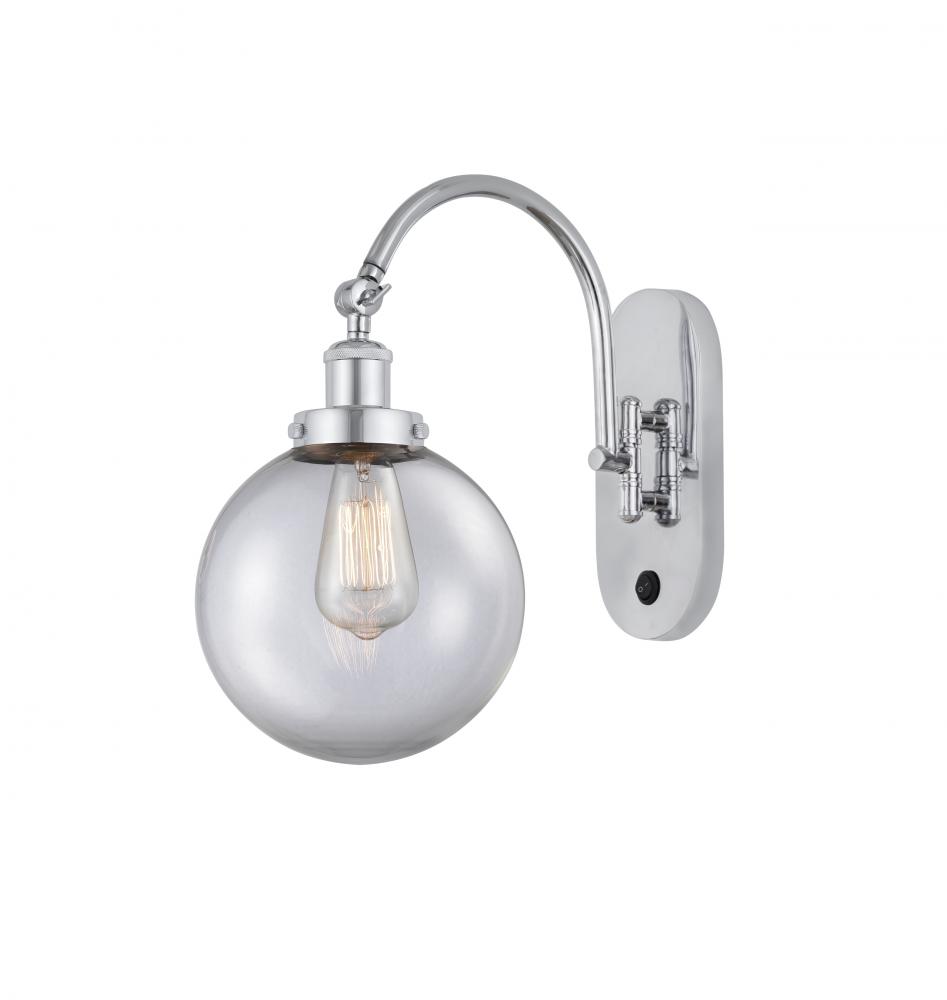 Beacon - 1 Light - 8 inch - Polished Chrome - Sconce