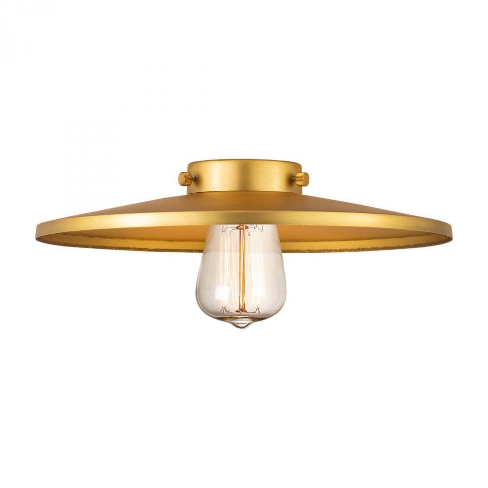 Appalachian Light 12 inch Satin Gold Metal Shade