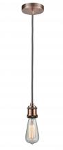 Innovations Lighting 100AC-10GY-1AC - Edison - 1 Light - 2 inch - Antique Copper - Cord hung - Mini Pendant