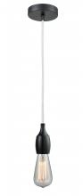 Innovations Lighting 100BK-10W-3BK - Chelsea - 1 Light - 2 inch - Matte Black - Cord hung - Mini Pendant