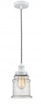 Innovations Lighting 100W-10BW-1H-W-G184 - Edison - 1 Light - 8 inch - White - Cord hung - Mini Pendant