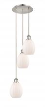 Innovations Lighting 113B-3P-PN-G81 - Eaton - 3 Light - 12 inch - Polished Nickel - Cord Hung - Multi Pendant