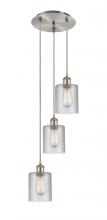 Innovations Lighting 113B-3P-SN-G112 - Cobbleskill - 3 Light - 12 inch - Brushed Satin Nickel - Cord Hung - Multi Pendant