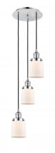 Innovations Lighting 113F-3P-PC-G51 - Cone - 3 Light - 12 inch - Polished Chrome - Cord hung - Multi Pendant