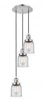 Innovations Lighting 113F-3P-PN-G52 - Cone - 3 Light - 12 inch - Polished Nickel - Cord hung - Multi Pendant