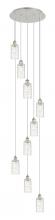 Innovations Lighting 119B-9P-PN-G434-7DE - Crown Point - 9 Light - 19 inch - Polished Nickel - Multi Pendant