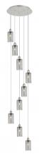 Innovations Lighting 119B-9P-PN-G434-7SM - Crown Point - 9 Light - 19 inch - Polished Nickel - Multi Pendant