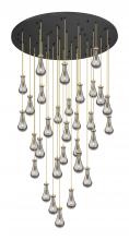 Innovations Lighting 160BK-451-1P-BB-G451-5SM-20 - Owego - 31 Light - 60 inch - Brushed Brass - Multi Pendant