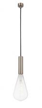 Innovations Lighting 198-1P-SN-BB125LED - Edison - 1 Light - 5 inch - Brushed Satin Nickel - Cord hung - Mini Pendant