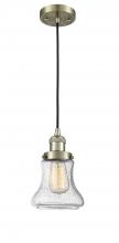 Innovations Lighting 201C-AB-G194 - Bellmont - 1 Light - 6 inch - Antique Brass - Cord hung - Mini Pendant