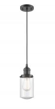 Innovations Lighting 201C-OB-G314 - Dover - 1 Light - 5 inch - Oil Rubbed Bronze - Cord hung - Mini Pendant