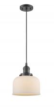 Innovations Lighting 201C-OB-G71 - Bell - 1 Light - 8 inch - Oil Rubbed Bronze - Cord hung - Mini Pendant