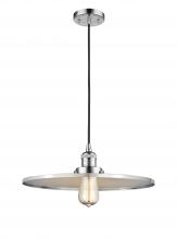 Innovations Lighting 201C-PC-MFR-PC-16 - Appalachian - 1 Light - 16 inch - Polished Chrome - Cord hung - Mini Pendant