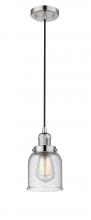 Innovations Lighting 201C-PN-G54 - Bell - 1 Light - 5 inch - Polished Nickel - Cord hung - Mini Pendant