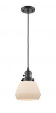 Innovations Lighting 201CSW-OB-G171 - Fulton - 1 Light - 7 inch - Oil Rubbed Bronze - Cord hung - Mini Pendant