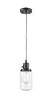 Innovations Lighting 201CSW-OB-G312 - Dover - 1 Light - 5 inch - Oil Rubbed Bronze - Cord hung - Mini Pendant