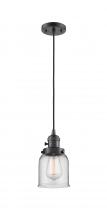 Innovations Lighting 201CSW-OB-G52 - Bell - 1 Light - 5 inch - Oil Rubbed Bronze - Cord hung - Mini Pendant