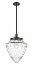  201CSW-OB-G664-12 - Bridgeton - 1 Light - 16 inch - Oil Rubbed Bronze - Cord hung - Mini Pendant