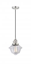 Innovations Lighting 201CSW-PN-G532 - Oxford - 1 Light - 7 inch - Polished Nickel - Cord hung - Mini Pendant