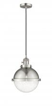  201CSW-SN-HFS-84-SN - Hampden - 1 Light - 9 inch - Brushed Satin Nickel - Cord hung - Mini Pendant