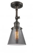 Innovations Lighting 201F-OB-G63 - Cone - 1 Light - 6 inch - Oil Rubbed Bronze - Semi-Flush Mount