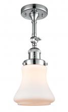 Innovations Lighting 201F-PC-G191 - Bellmont - 1 Light - 6 inch - Polished Chrome - Semi-Flush Mount