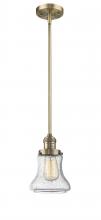 Innovations Lighting 201S-BB-G194 - Bellmont - 1 Light - 7 inch - Brushed Brass - Stem Hung - Mini Pendant